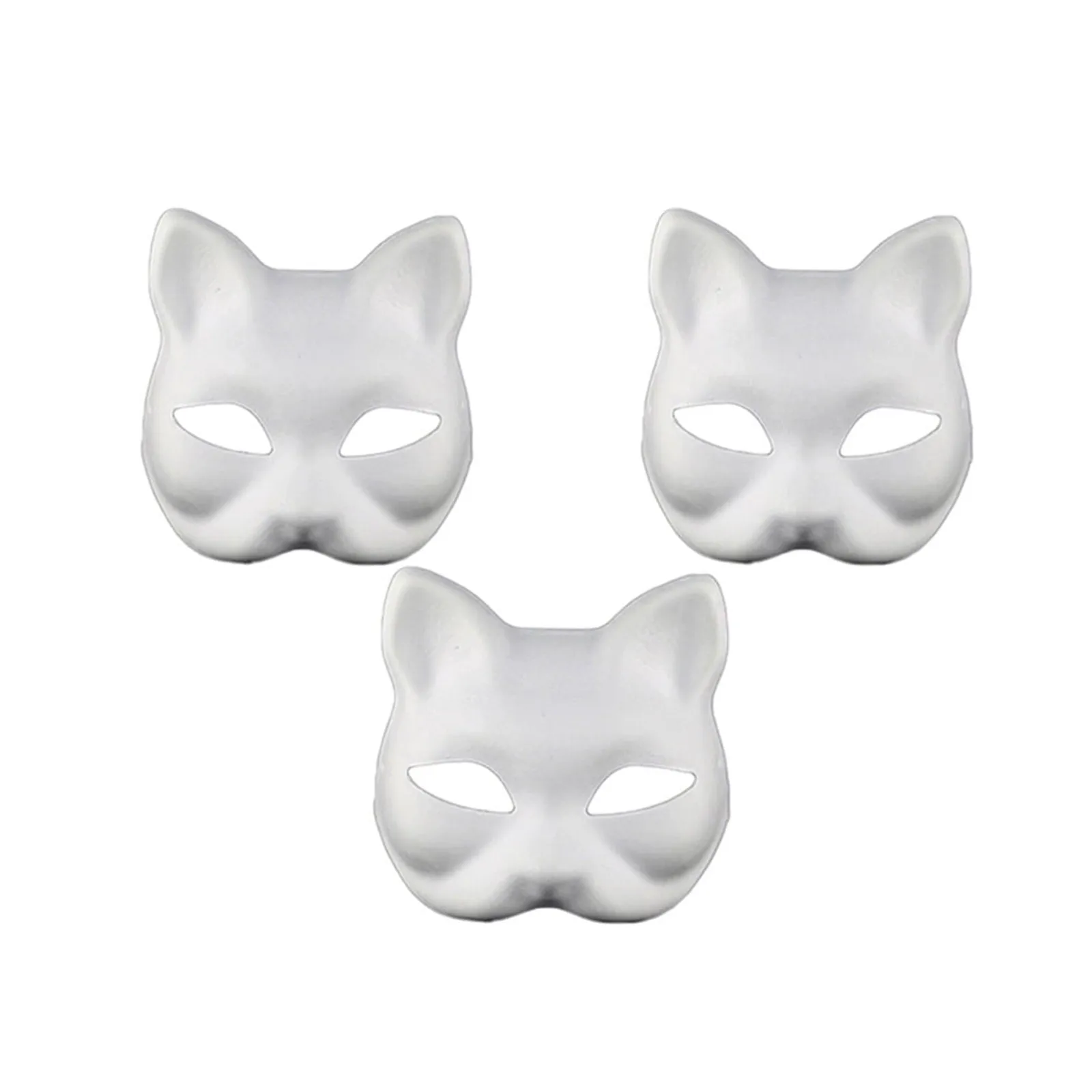 5pc New Packaging Masquerade Mask Halloween Party Mask DIY Foxes Mask Hand-Painted Anime Cat Mask Drop shipping