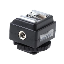C-N2 Hot Shoe Converter Adapter PC Sync Port Kit For Nikon Flash To Canon Camera