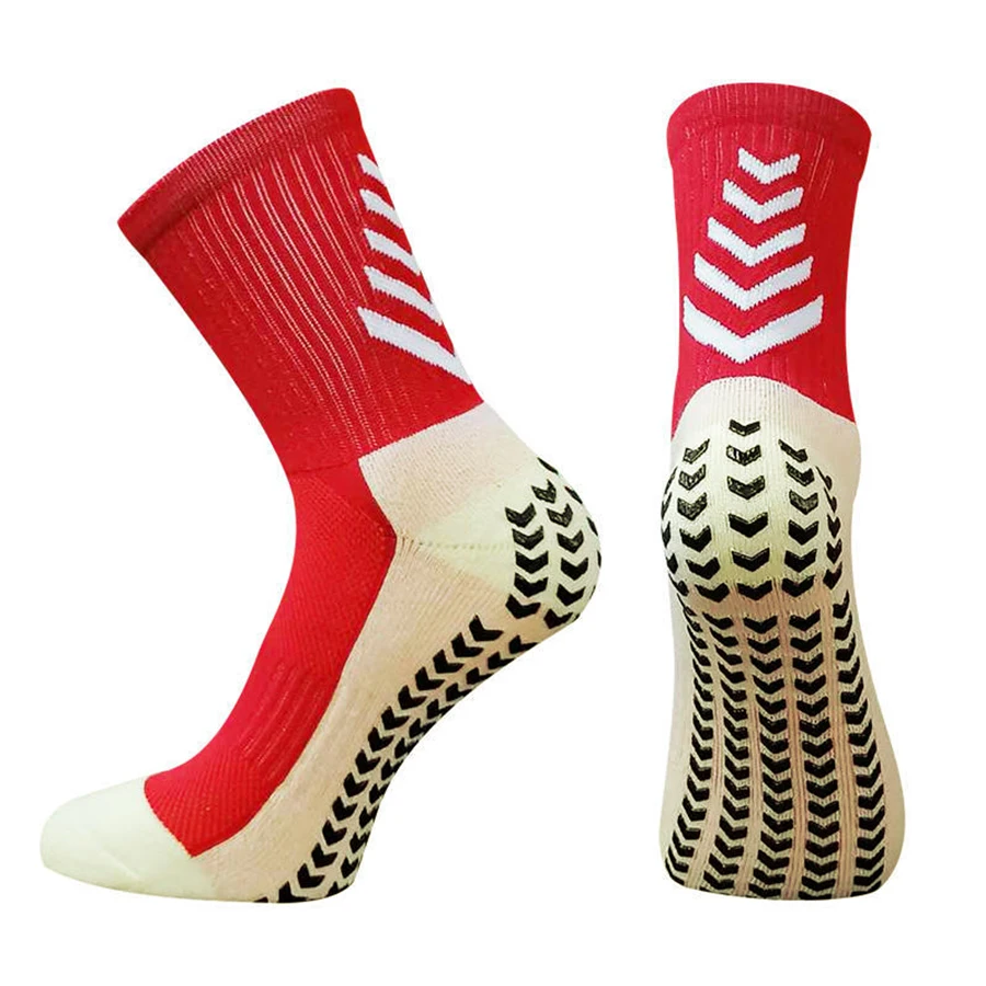 Atmungsaktive Paare neue 1 Fußball Männer Frauen rutsch feste weiche Socken laufen Fußball Basketball Radfahren Sport Griff Socken