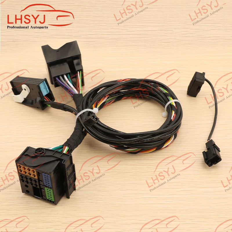 For VW RCD510 9W2 9W7 9ZZ RNS510 MIB Car Radio Bluetooth Module Wire PQ Direct Plug Wireless Microphone Harness Cable