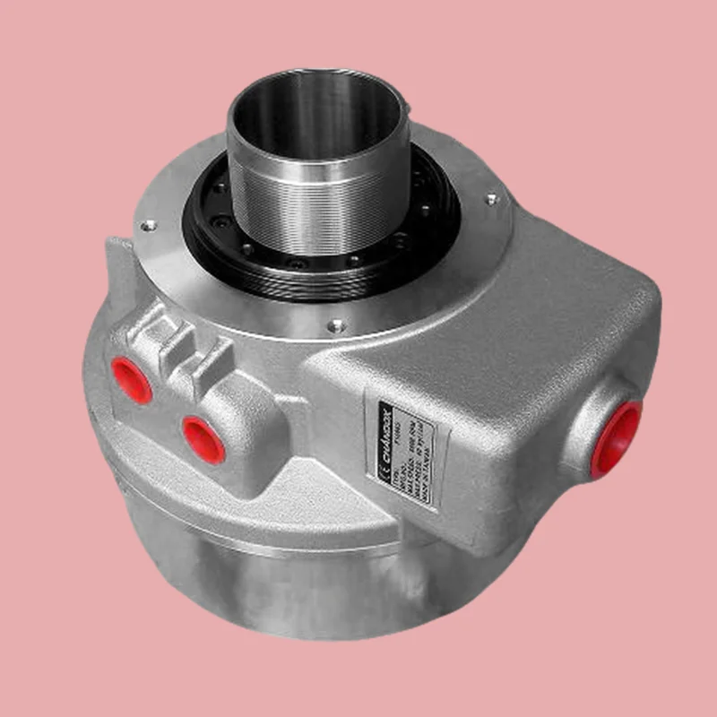 Taiwan Qiandao chuck large aperture ultra-thin hollow hydraulic rotary cylinder P1452S 1666S