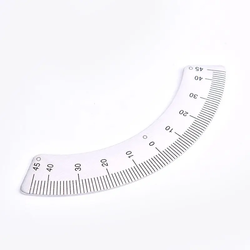 Angle Plate Scale Ruler 45 Degree Angle Arc M1197 Protractors Milling Machine Part - Measuring Gauging Tools