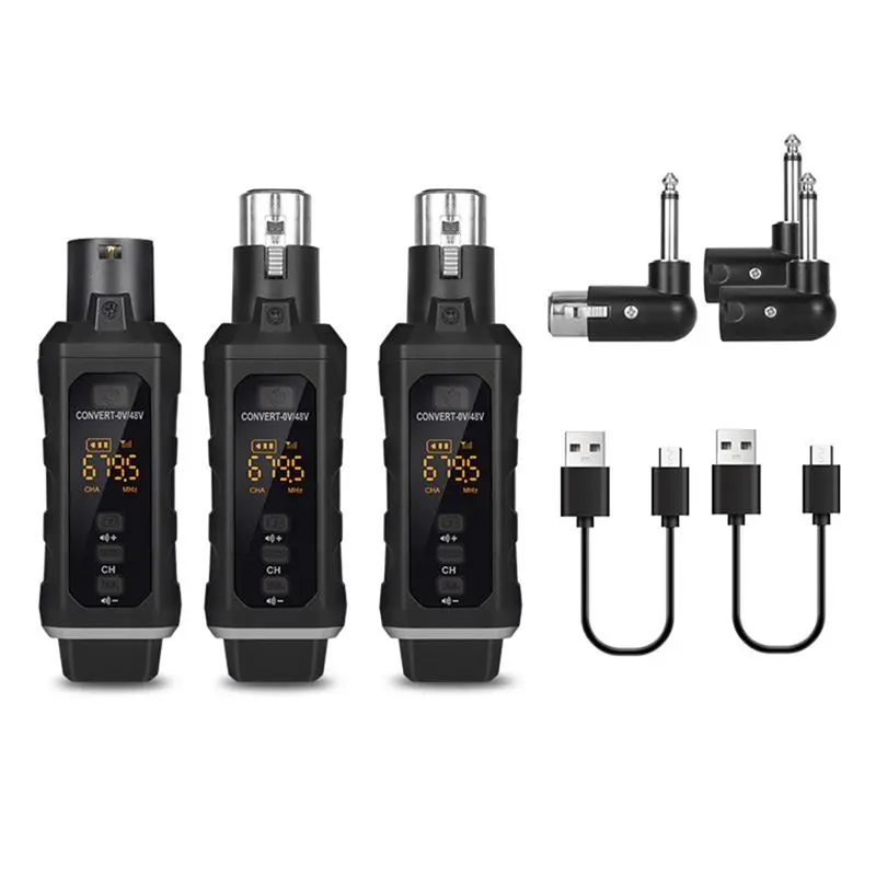 convertisseur-sans-fil-professionnel-uhf-pour-microphone-emetteur-recepteur-xlr-pour-microphone-dynamique-guitare-mixeur-audio