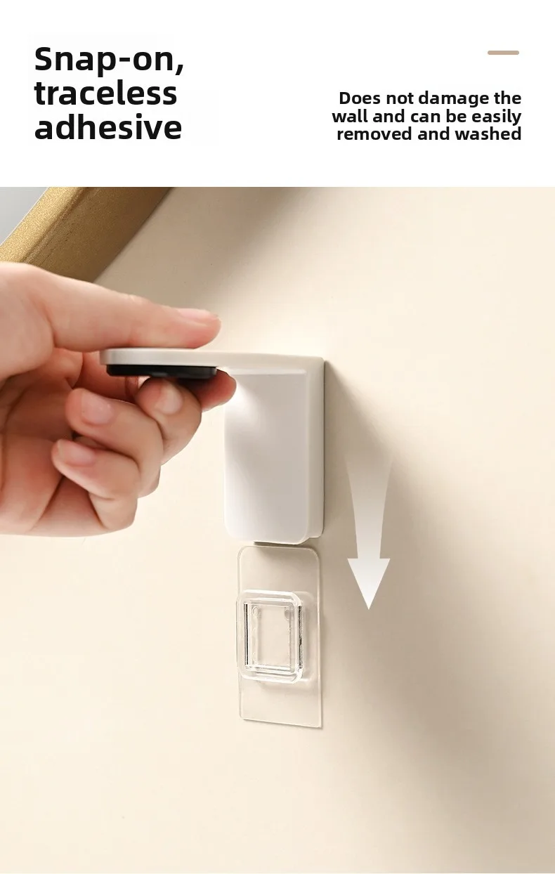 Magnetic Toothbrush Cup With Wall Mounted Stainless Steel Holder_voghion.com