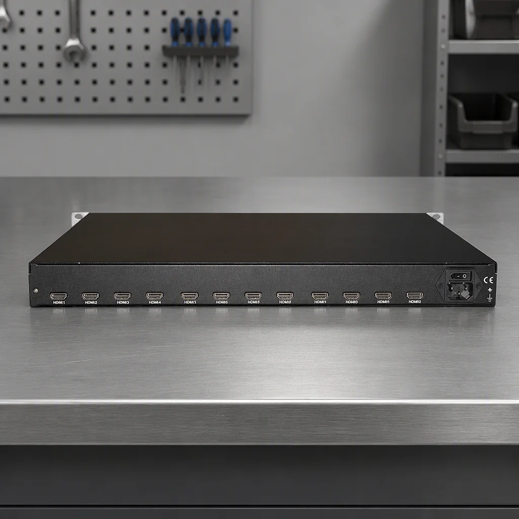 Full hd Channels Dvb-t Encoder Rf Modulator with ASI Multiplexing LCN (Logical Channel Number) Support