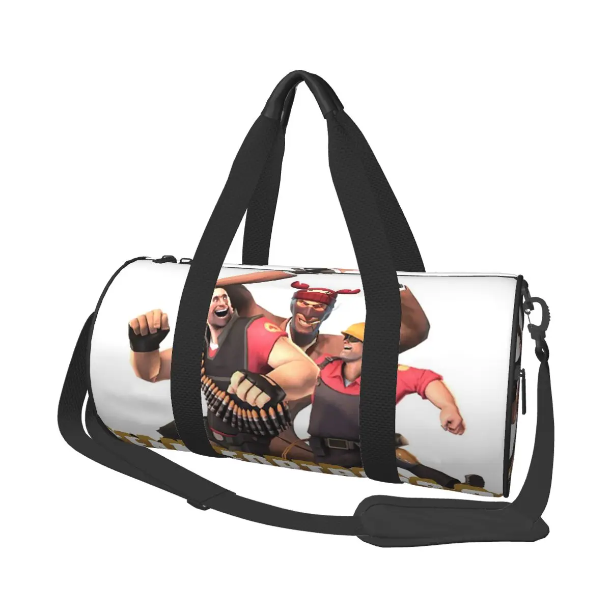 

Team Fortress Large Duffle Gym Bag Waterproof Duffle Travel Bags Handbags Fitness bag