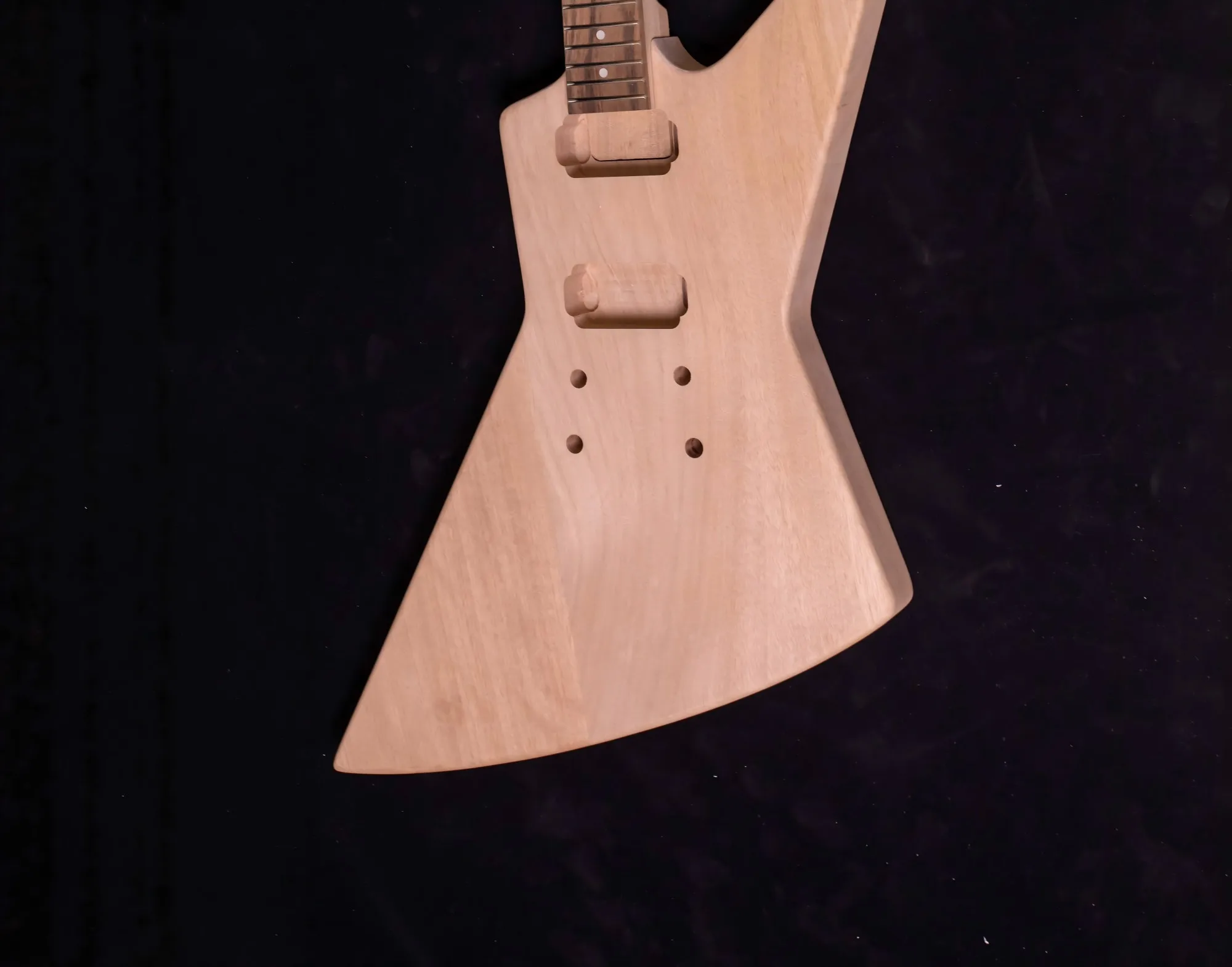 In stock: Heterotype!semi-finished 6 string electric guitar, various styles of head / body / fingerboard, feel the joy of DIY!