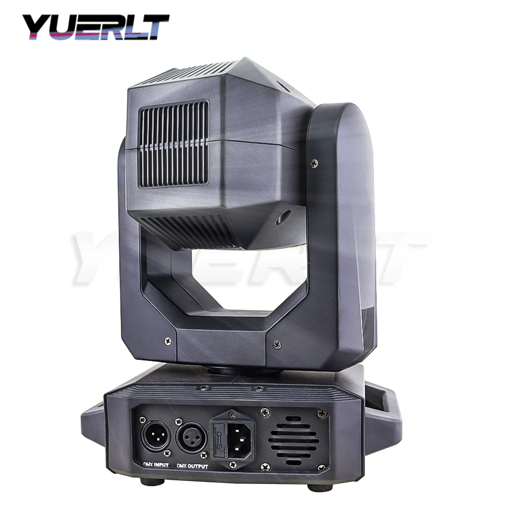 YUERLT LED 200 ワットビームゴボ移動ヘッド舞台照明虹効果ディスコナイトクラブバーパーティー装飾 DMX 音楽ライト