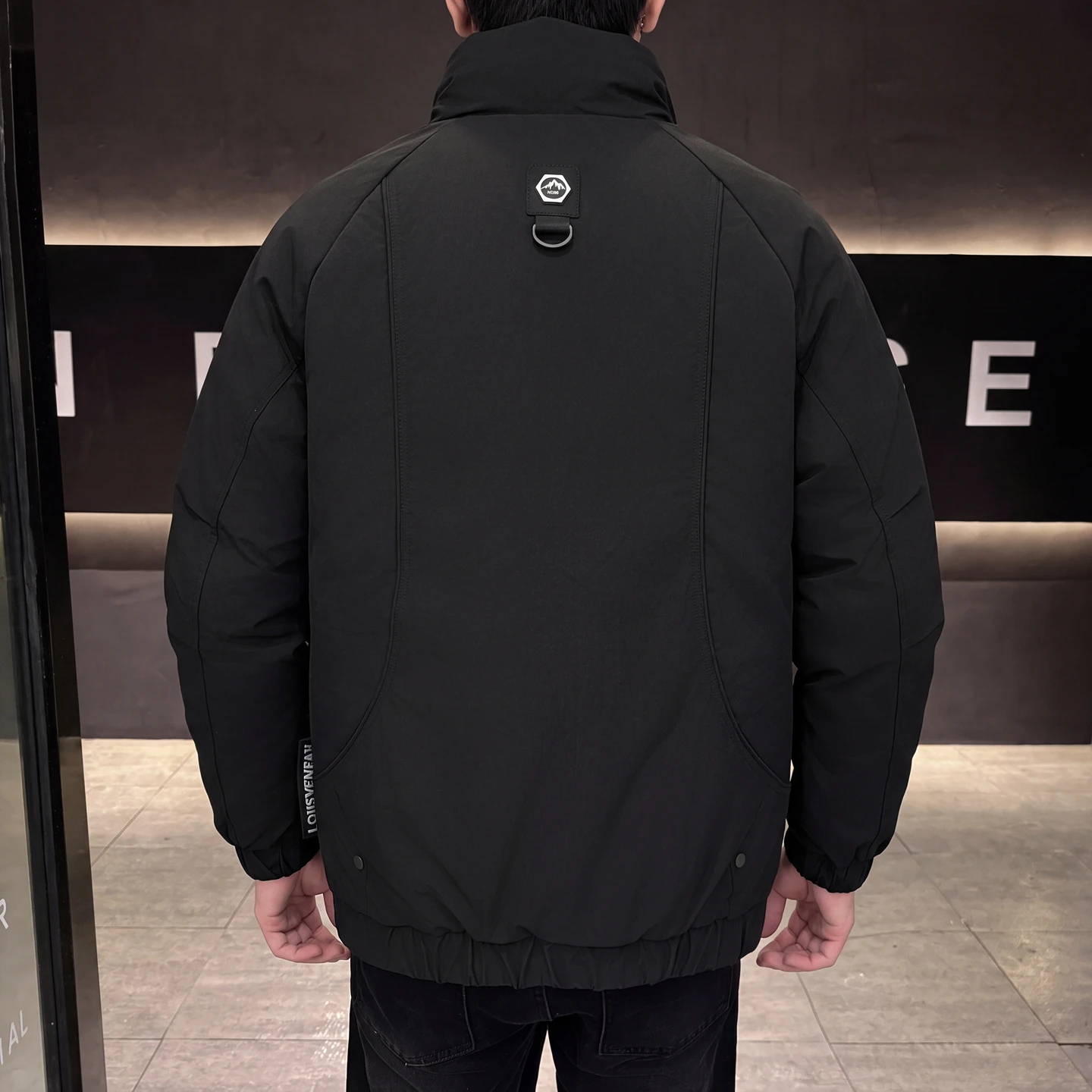 2026 Winter New Style Men's Stand-Up Collar Cotton Coat - Fashionable, Casual and Warm Cotton Jacket