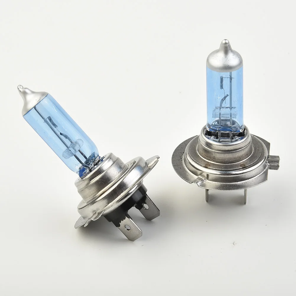 

2pcs White 12V H7 100W 6000K Xenon Lamp Super Bright Halogen Car Headlight Bulbs Car Headlights Car Brake Lights Auto LED Bulbs