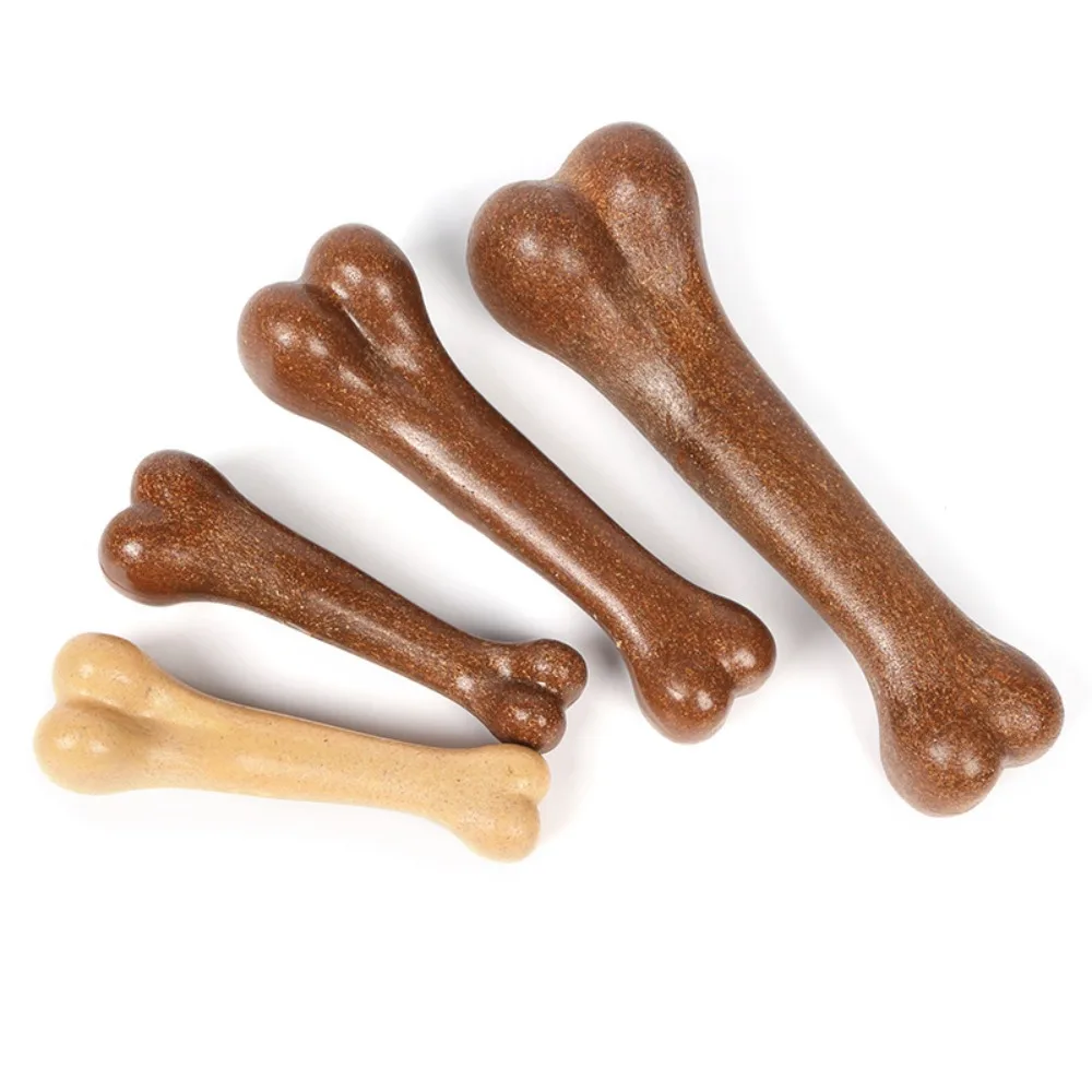 Pet Dog Chew Dental Cleaning Toys Molar Teeth Clean Stick Non-Toxic Bite Resistance Puppy Toys Cute Bone Shape Pet Supplies