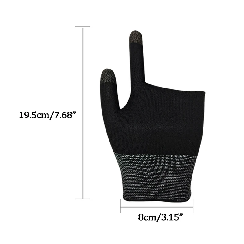 R91A Sweatproofปลายนิ้วถุงมือAnti-Slip Sensitive Touch-Ceen Gaming Finger ThumbสำหรับPUBGเกมมือถืออุปกรณ์เสริม