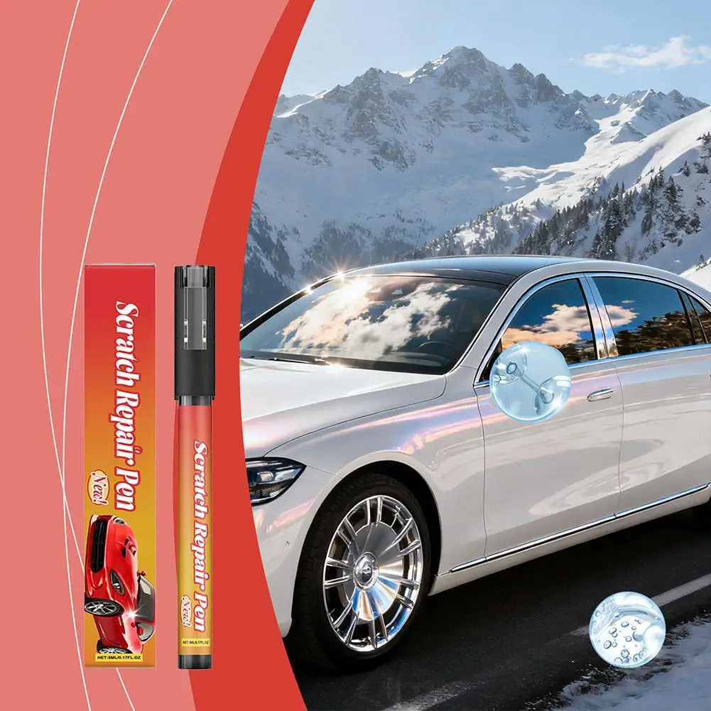 قلم مزيل الخدوش لطلاء السيارات قلم سحري للخدوش في السيارة مانعة لتسرب الماء قلم جاف للرسم قلم إصلاح التصميم U6Z0