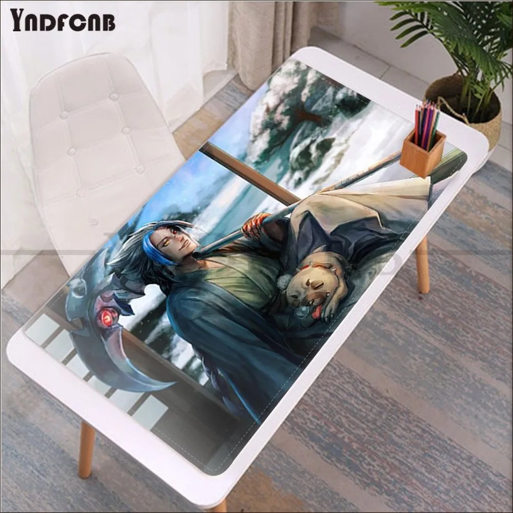 LOL Shieda Kayn Mousepad New Rubber Mouse Durable Desktop Mousepad Size for Game Keyboard Pad for Gamer