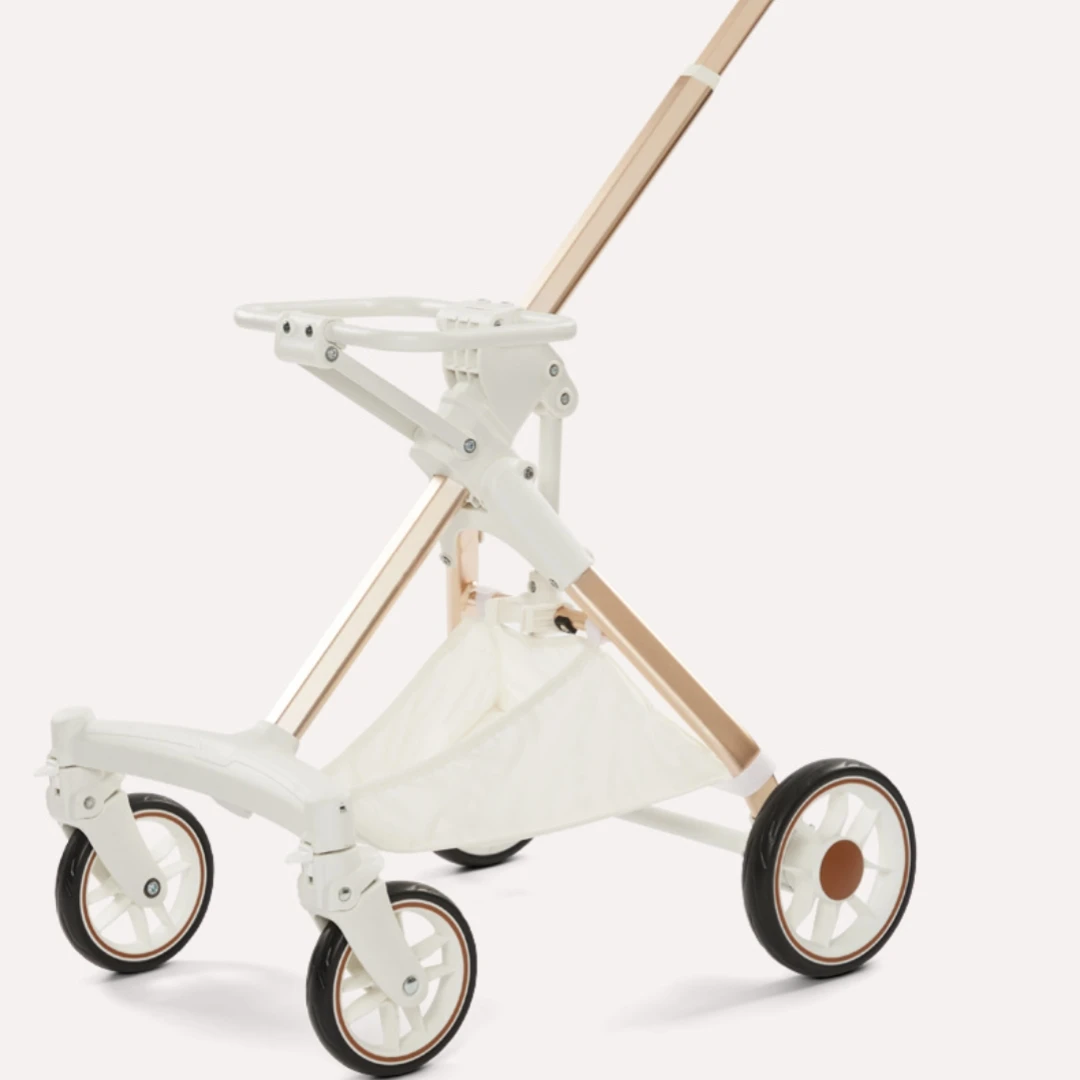 Easy Fold Dog Stroller for Small Medium Pets with Ventilated Mesh Windows and Sturdy Lightweight Frame