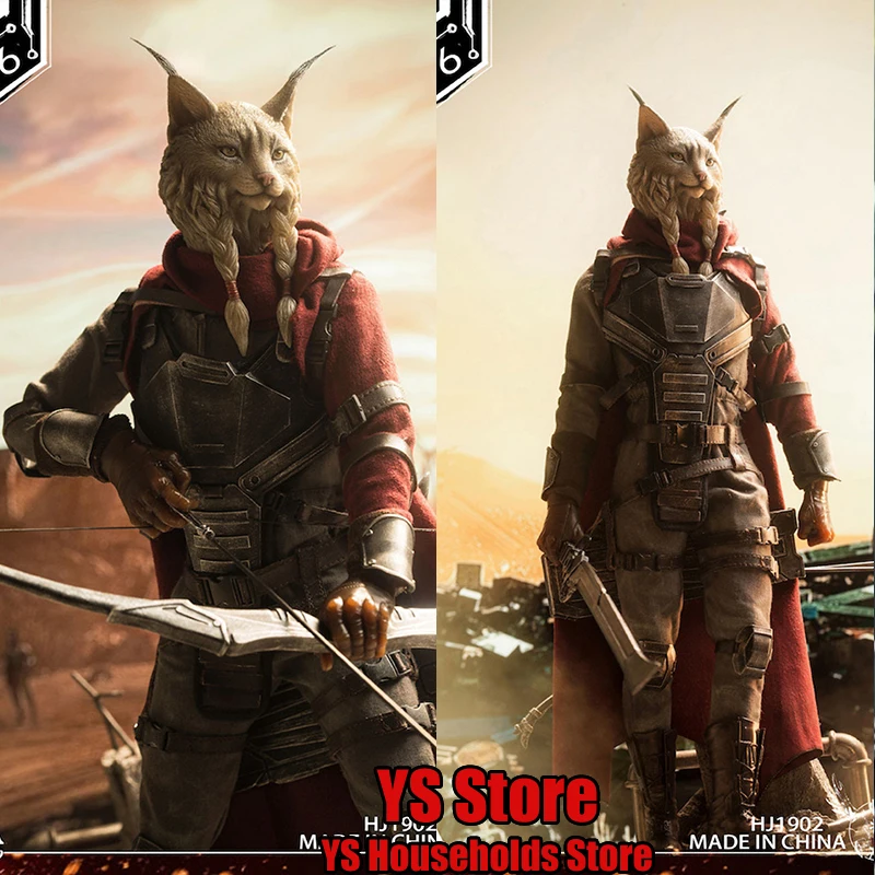 

X TCTOYS HJ1902 1/6 Cat Head Hunter Cloth Action Figure One of 108 Brave Warriors Hua Rong Delicate 12inch Soldier Model Gifts