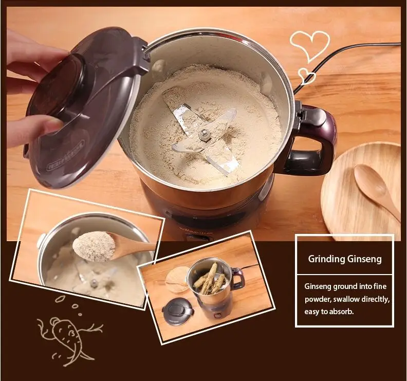 300g Electirc Pepper/Herb Grinder Ultra-fine Grain Grinding Machine Household Small Milling Machine