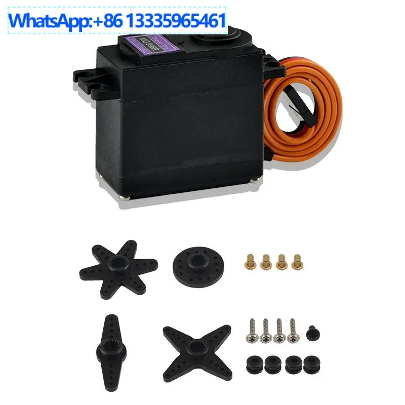 

10PCS MG996R MG945R servo, high torque metal teeth, 180 degrees for vehicle and ship, server