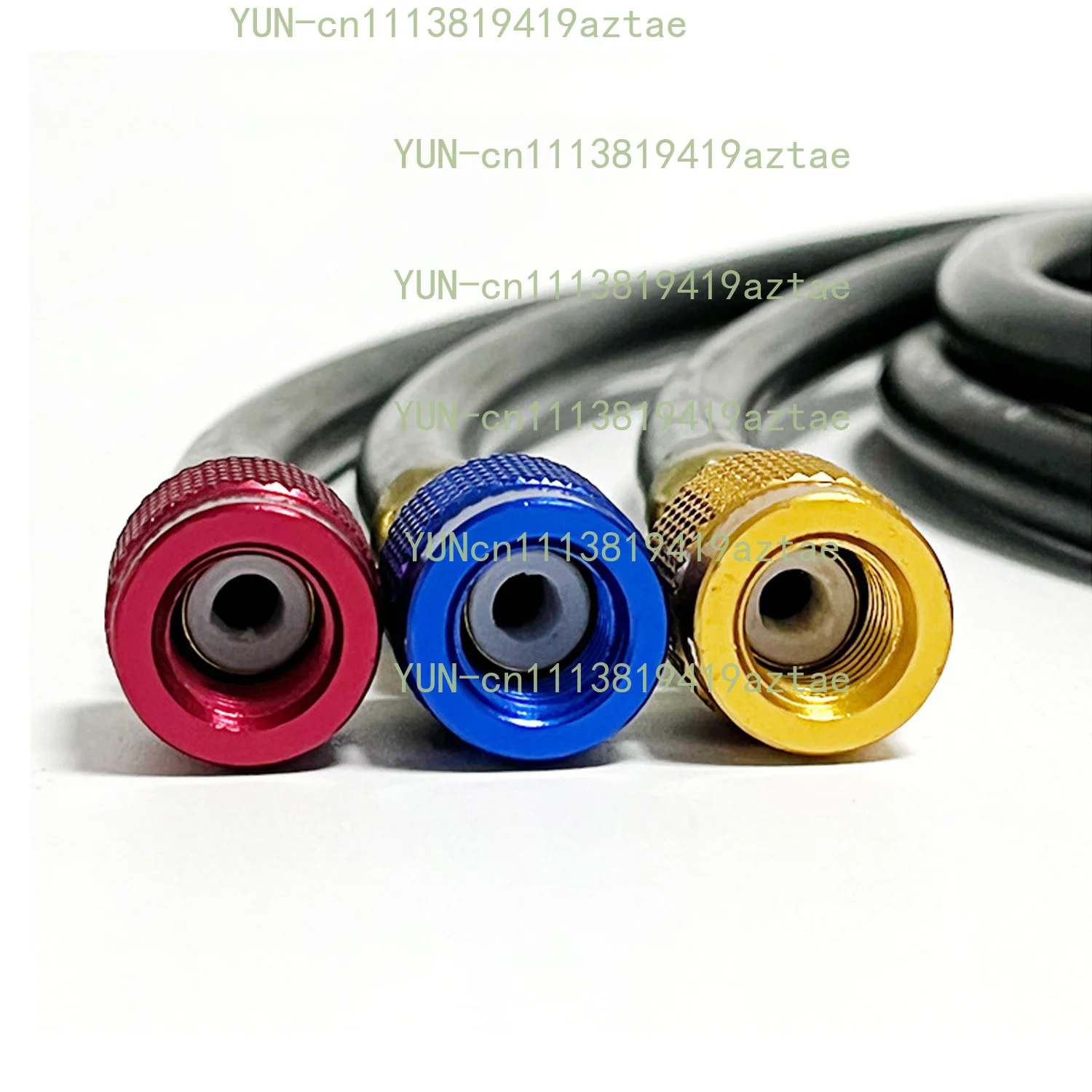 R410A AC Charging Hose 1/4'' SAE Set 800 PSI for HVAC Air Condition Refrigerant Hoses R134A R32 Refrigeration Charging Tool