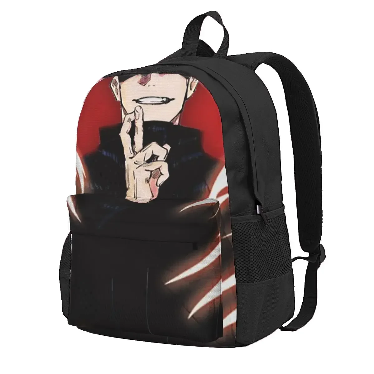 Satoru Gojo Anime Jujutsu Kaisen Student Backpack School Bag Hiking Travel Daypack for Boys Girls Fashion Bookbag Shoulder Bags