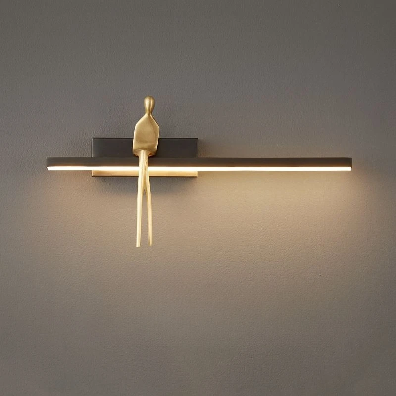 

Modern Minimalist and Luxurious All Copper Wall Lamp for Bedside Use Living Room Sofa Side Wall Lamp Indoor Lighting Luminaires
