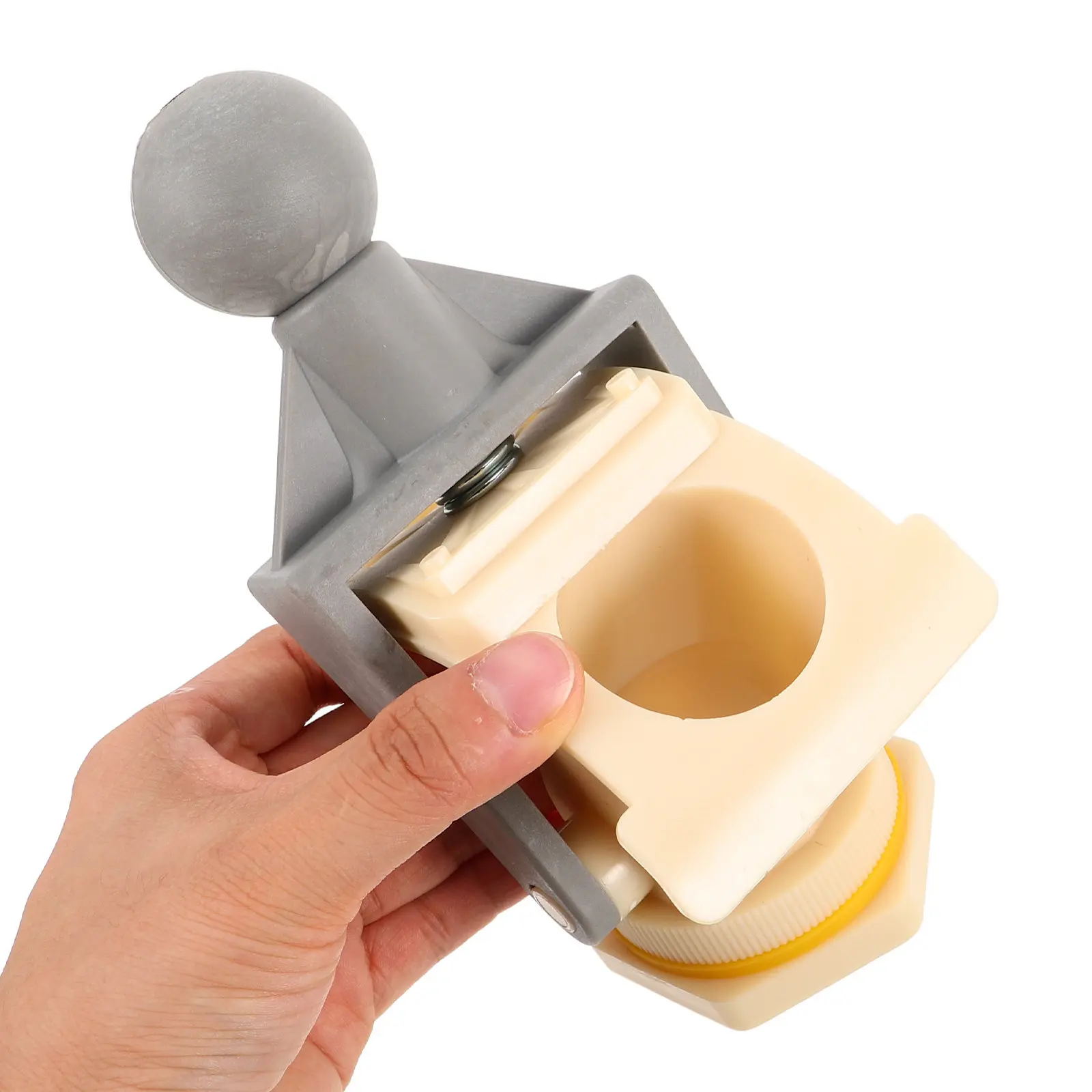 Plastic Honey Gate Valve Extractor Durable Design Tight Seal Leak Proof Honey Bucket Gate Beekeeping Equipment