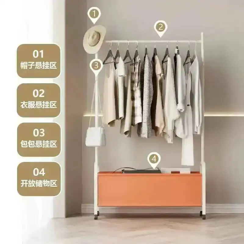 Coat Racks Metal Standing Organizer Rail Shelves Entrance Coat Racks Tender Moveis Trendy Furniture