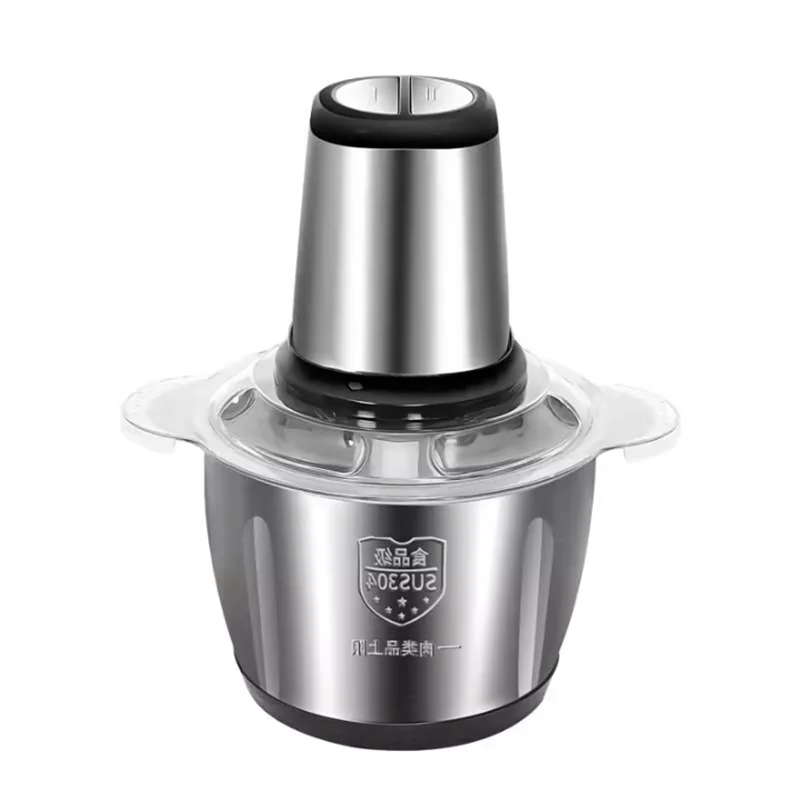 

220V Electric Meat Grinder Machine Kitchen Aid Mincer Stainless Steel Slicer Food Processor Spice Pepper Garlic Crusher Chopper