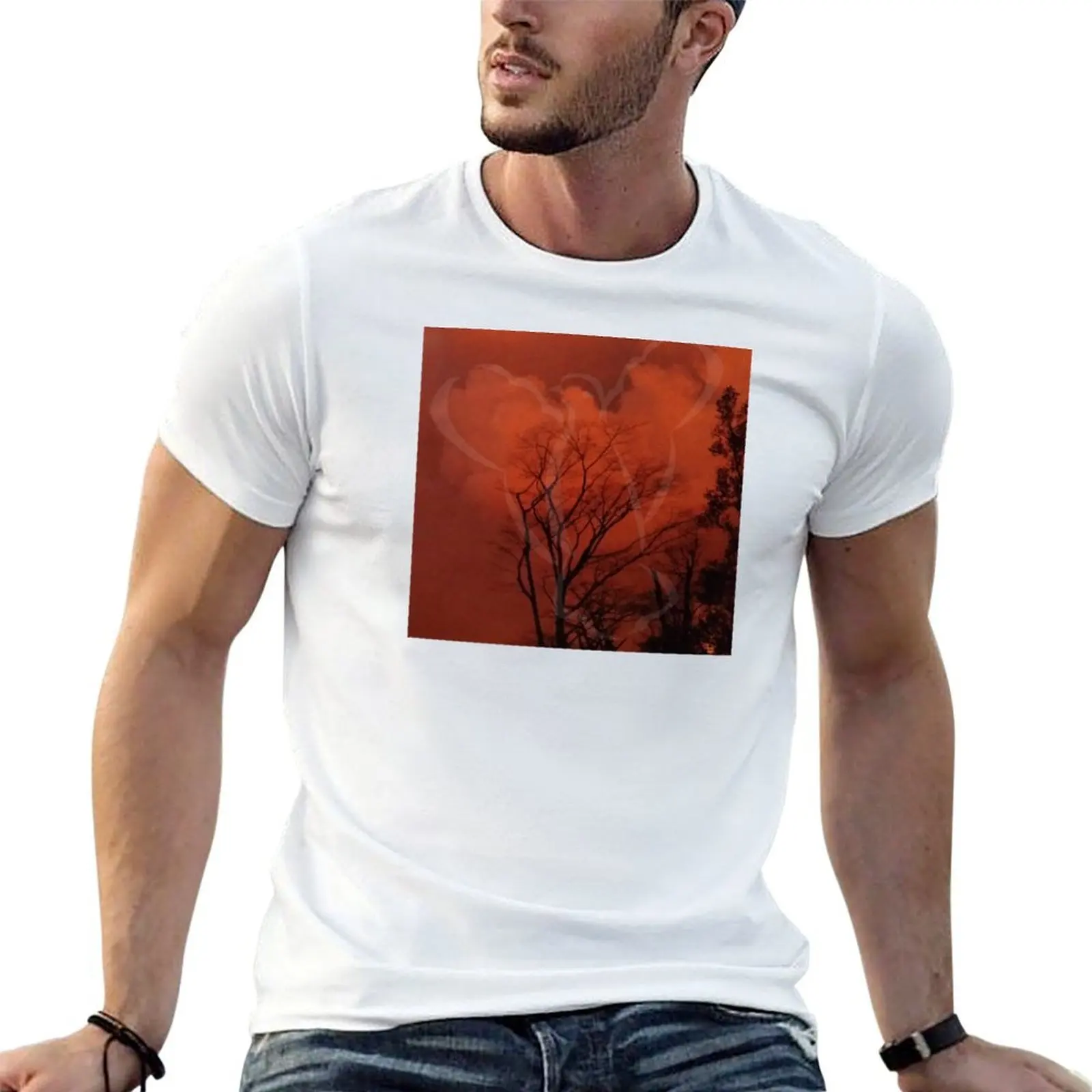 AHT-Fire Raptor of Peace تي شيرت أنيمي تي شيرت كبير الحجم قطن تي شيرت رجل تي شيرت للرجل تي شيرت