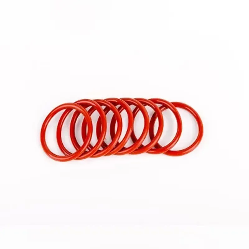 

geFmSTKW 10pcs Wire diameter 1.5mm red Silica gel waterproof ring Seal O-ring High temperature resistance OD 41mm-65mm