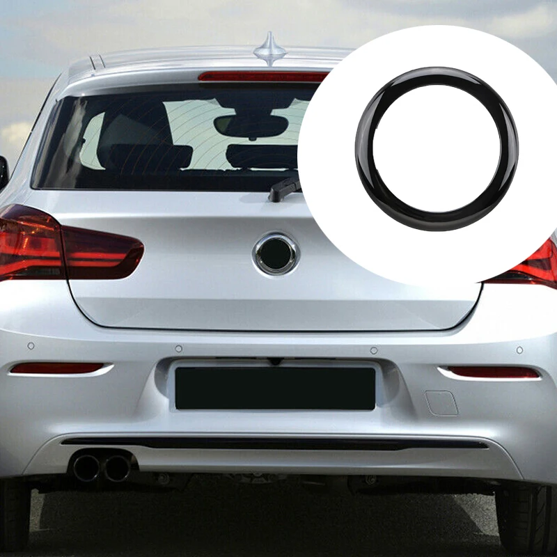 Gloss Black Rear Badge Boot Ring Surround For Bmw F20 F21 1 Series M135i M140i Durable Automotive Parts Car Exterior Parts