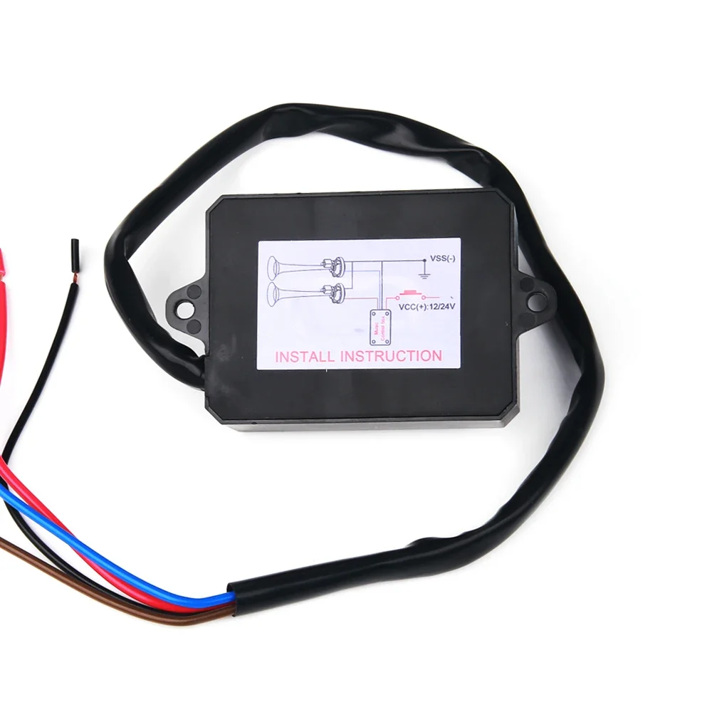 12 فولت-24 فولت 8 صوت و 12 صوت وحدة تحكم بوق إلكترونية موسيقية 3 + مكبر صوت برو القرن وحدة تحكم الصوت مع تبديل الصوت #6