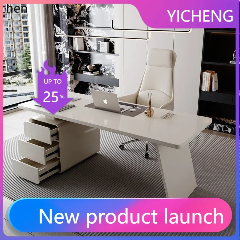 

LYY study desk minimalist paint simple modern beauty salon computer k oral consultation office desk and chair