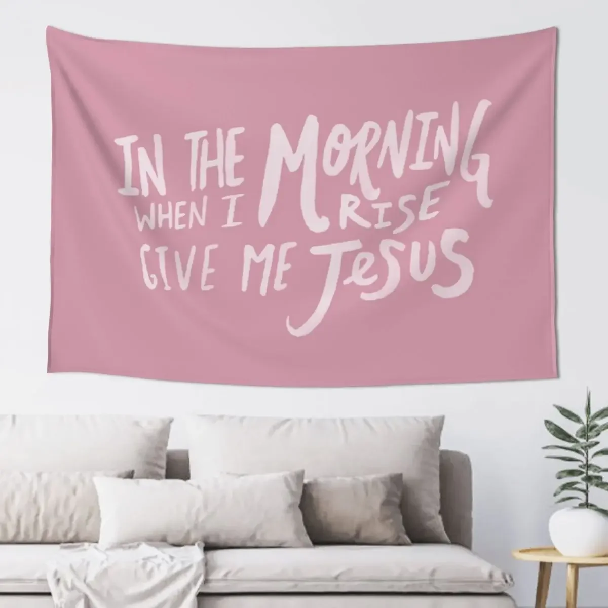 

Give me Jesus x Rose Tapestry House Decor Home Decor Accessories Bathroom Decor Wall Deco Tapestry