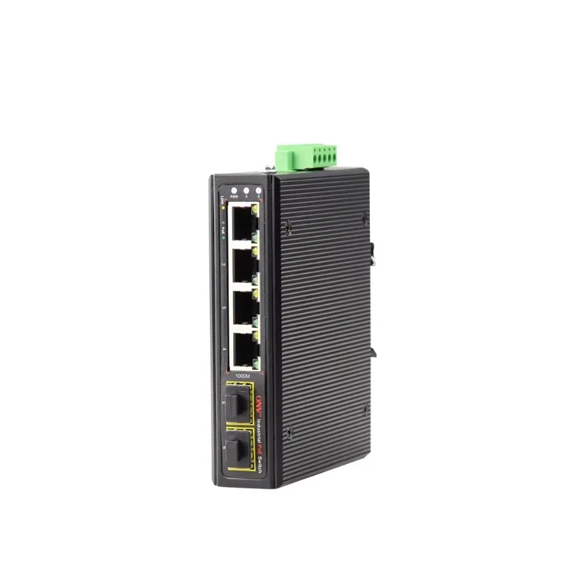4 Port Unmanageable Network Industrial POE Switch with 2 Sfp for CCTV System for ONV-IPS33064PF