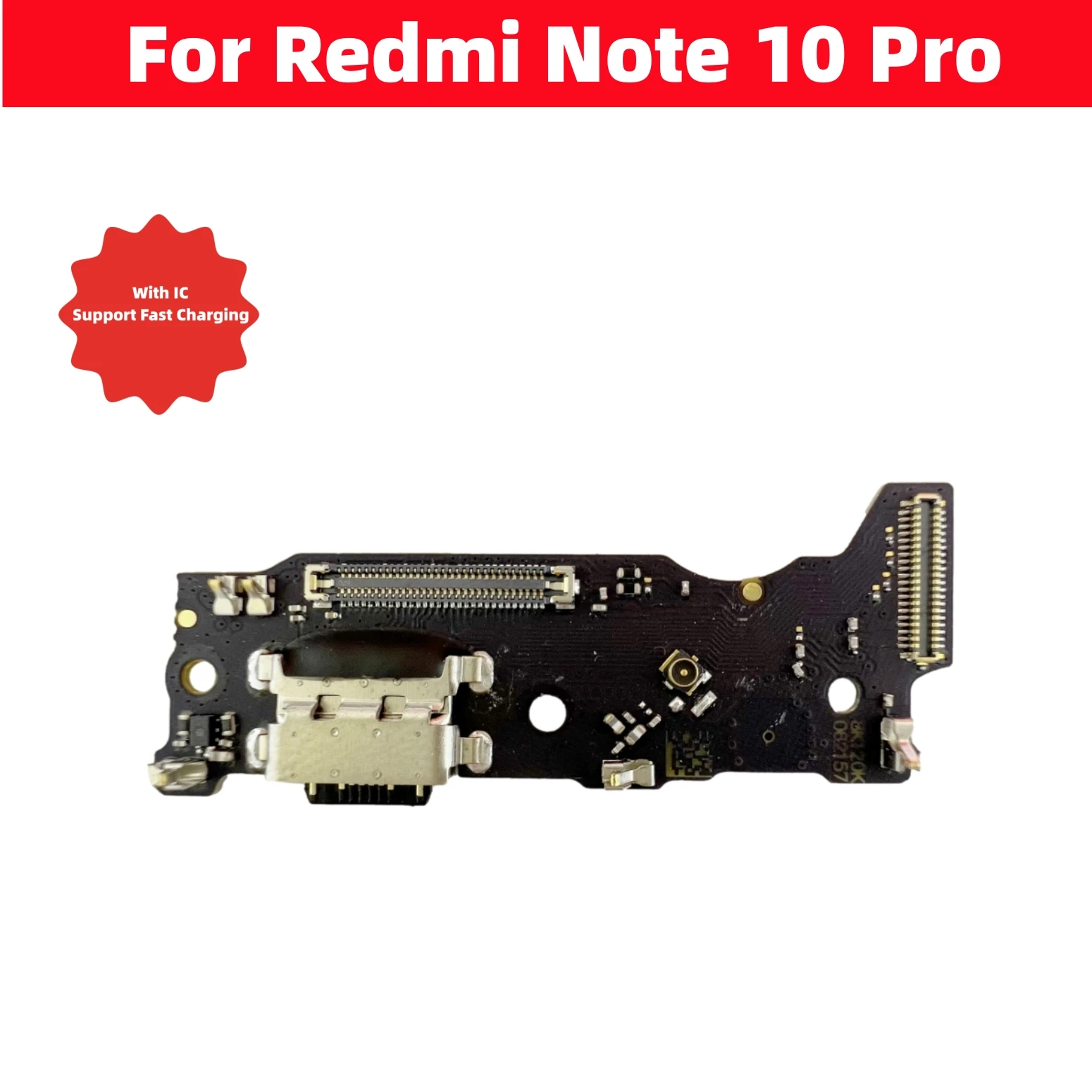 USB Charger For Redmi Note 10 Pro Dock Connector Board Charging Port Flex Cable Replacement Parts