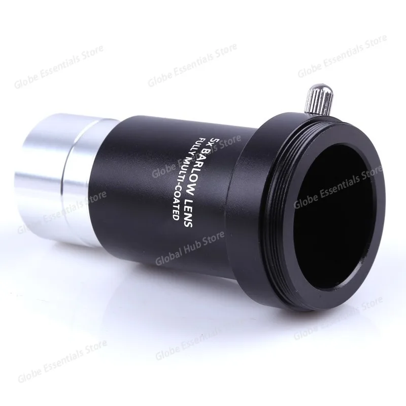 The 5X Metal for Barlow Magnifying Lens M42 Thread Can Be Connected To A 1.25-inch Three-piece Camera