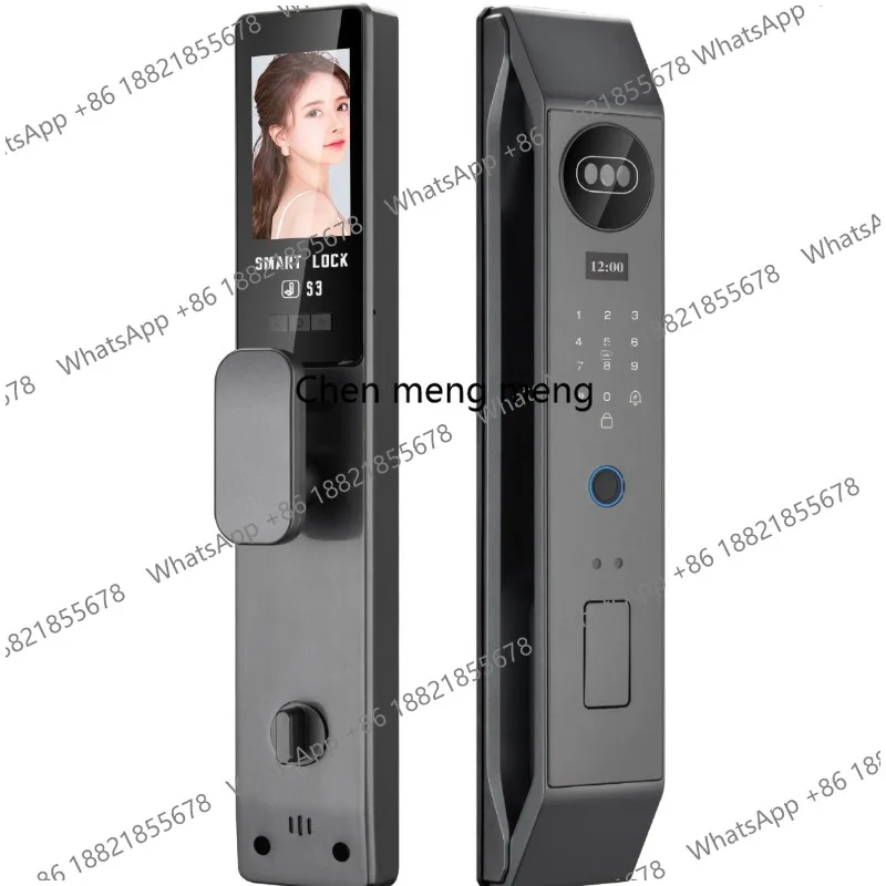 

Intelligent high definition electronic fingerprint password, home apartment door lock