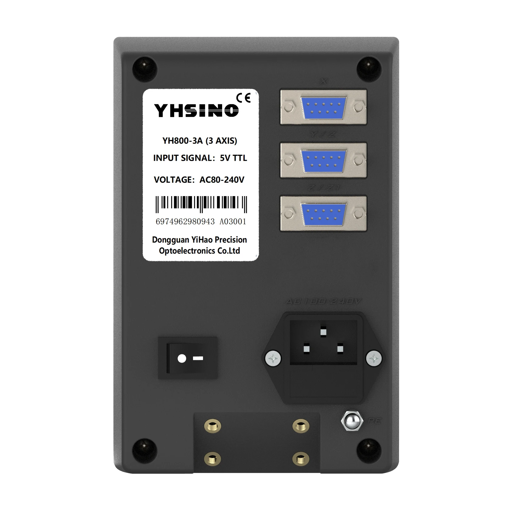 Imagem -04 - Línguas 3.5 Polegada Tela Lcd Ttl Dro Digital Readout Display Monitor para Escala Linear Encorder Sensor Novo Yh8002a Yh8003a 11