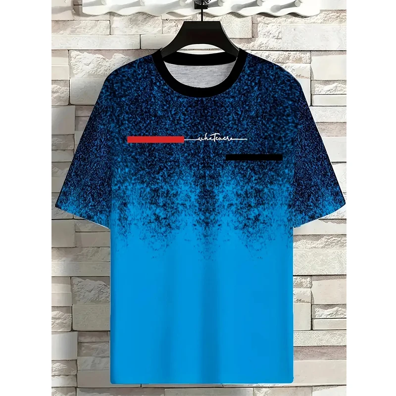 New 3D Printing Hot-Selling Outdoor Running Sports Breathable Quick-Drying Fitness Clothes Casual Wear Round Neck Adult T-Shirts