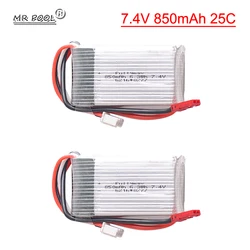 7.4V 850MAh Battery for V912-A V915-A V912 V915 Air Pressure Fixed Attitude Remote Control RC Helicopter Spare Parts