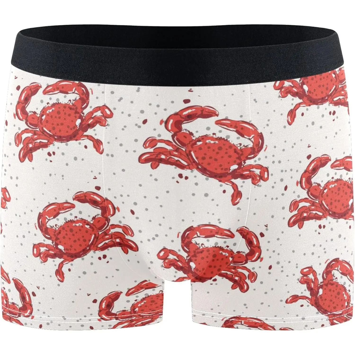 

Мужские трусы-боксеры, крутое комфортное влагоотводящее дышащее нижнее белье для мужчин, мягкое дышащее нижнее белье с забавным узором, эластичное