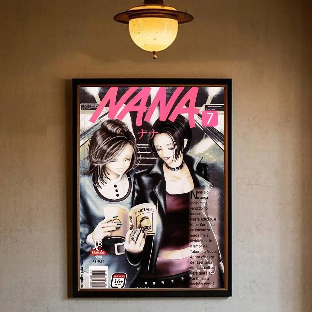 Anime N-Nana Osaki Line Poster Wohnzimmer Wandkunst Garage Raumdekoration – Detail 16
