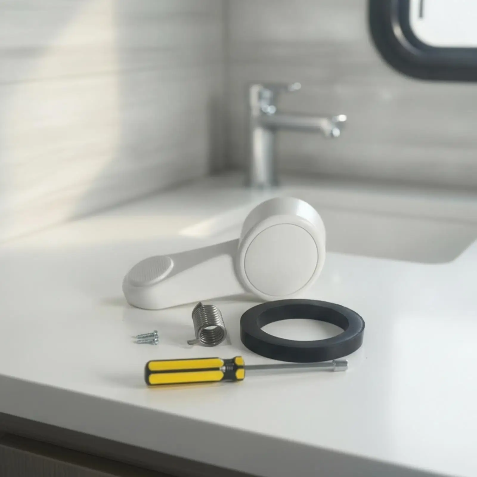 Flush Pedal Repair Kit Long-Lasting for Motorhome Bathroom, Campers