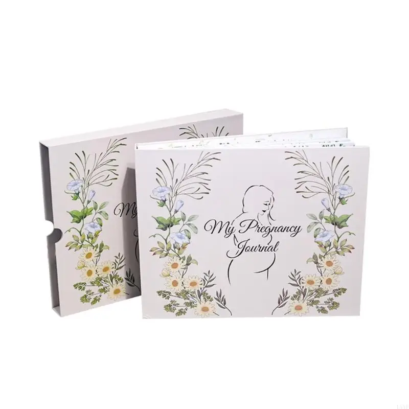 

L5YF 132 Pages Pregnancies Baby Book Pregnancy Planner Memory Book Portable