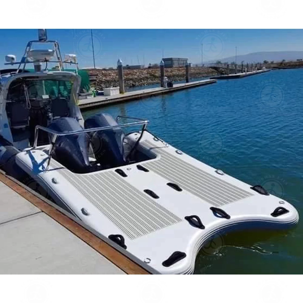 Neues aufblasbares Rettungsschlitten-Fischerboot mit Motor zum Ziehen von Grundlagen aus dem Wasser in Rettungssituationen