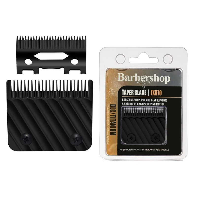 Professional Replacement Blades Compatible With BaByliss PRO Hair Clipper FX870,FXF880,FX810,FX825,FX673N