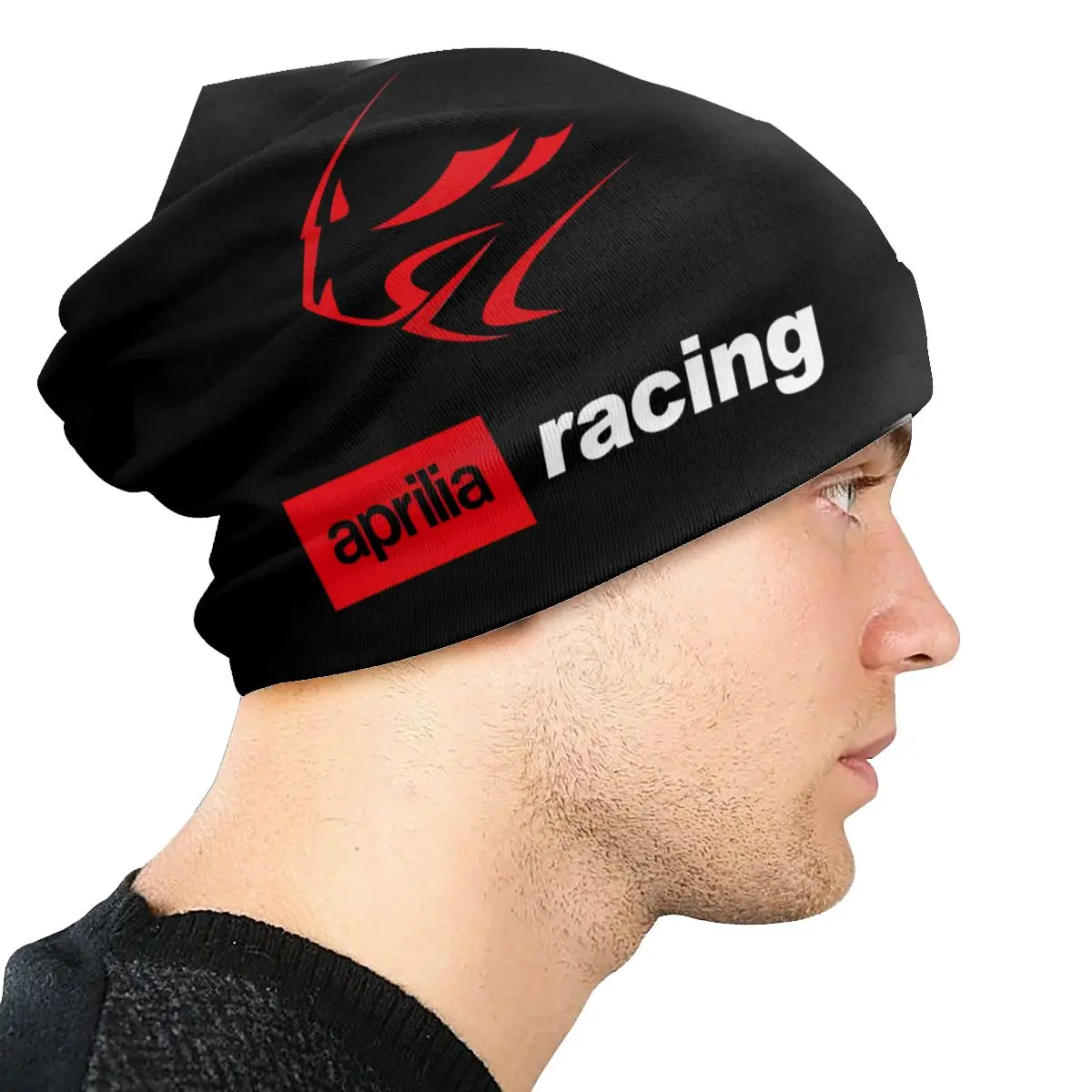 Racing Fashion Thin Beanie Caps Aprilia Racing Skullies Beanies Ski Caps Soft Bonnet Hats