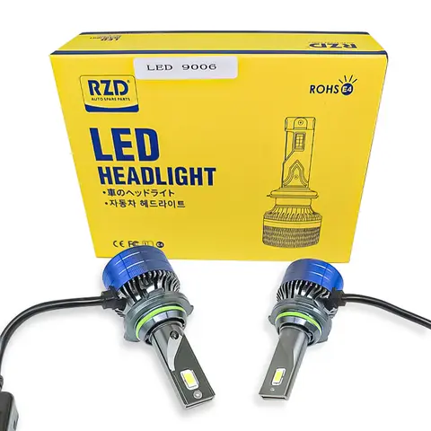 자동차 LED 헤드 라이트 9005 HB3 9006 HB4 자동 전조등 6000K 전구 12V 램프 전면 안개 램프 방수 30000LM 1200W 자동차 액세서리