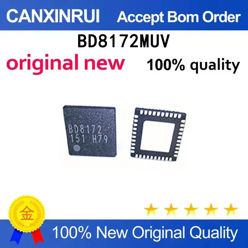 

(5-100 pieces)New stock BD8172MUV BD8172 QFN